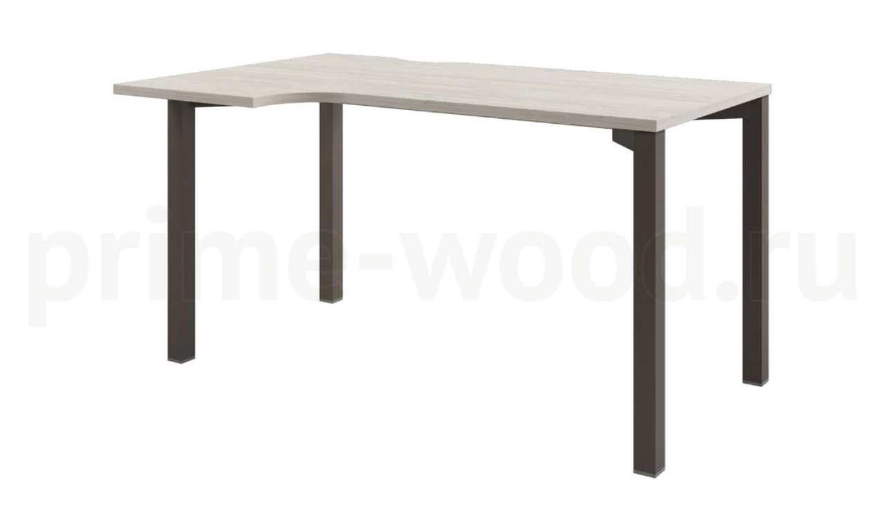 Стол на металлокаркасе Solution 140x70x75 арт. D-51 л - фото 3