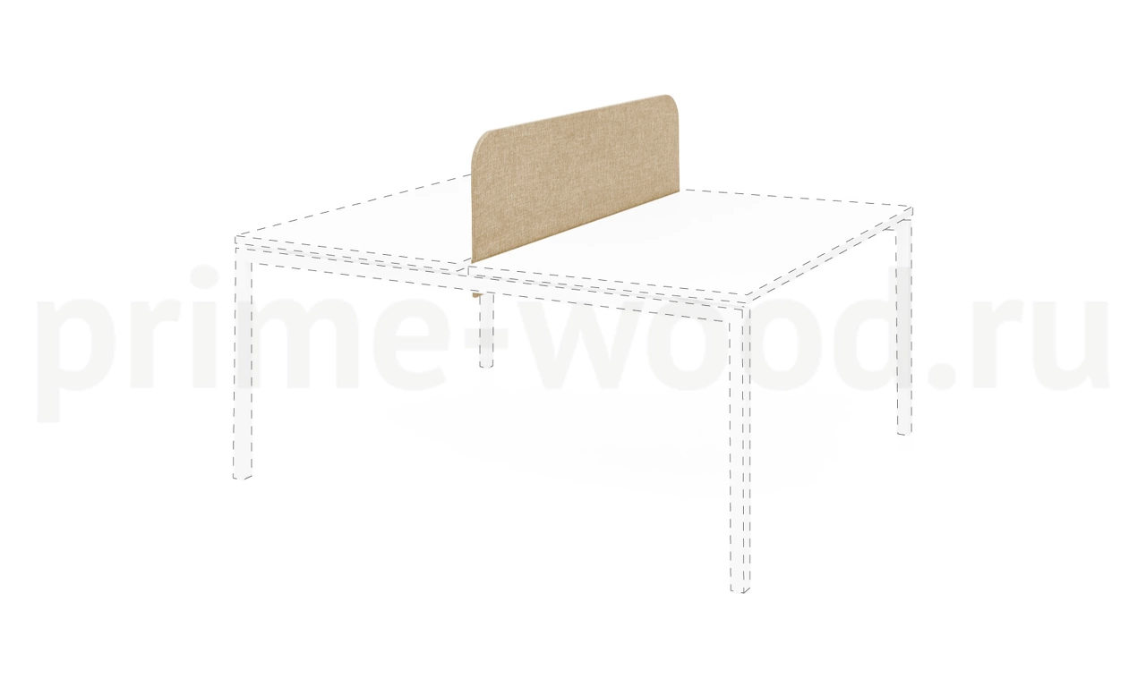 Экран ткань 140 бенч Tour Light 127x2x46 - фото 1