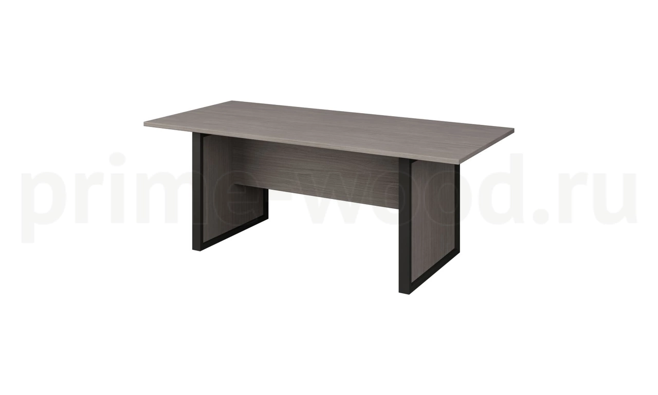 Стол для заседаний Аргентум 200x90x75 арт. НТМ-200.90 - фото 4