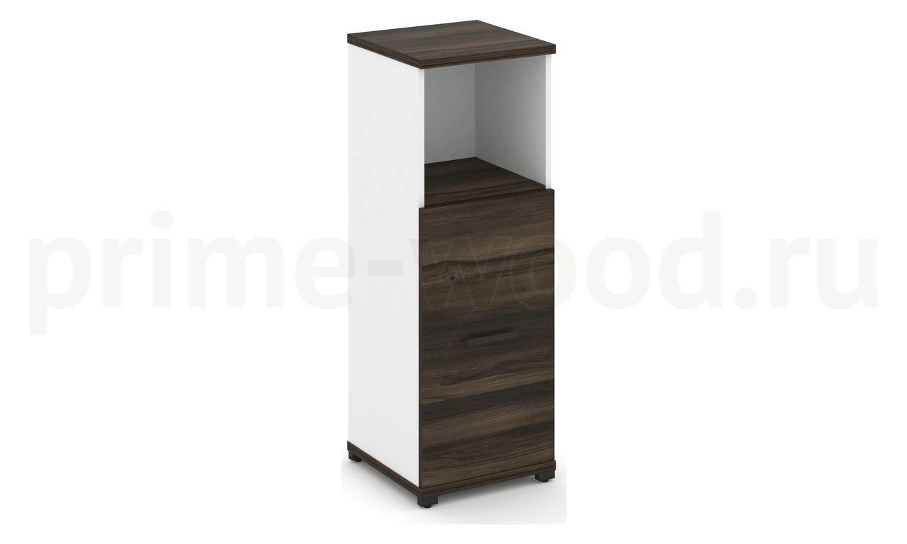 Шкаф одна узкая секция, 3 ниши (Эко) CN.STU.E-313 B/W - фото 0
