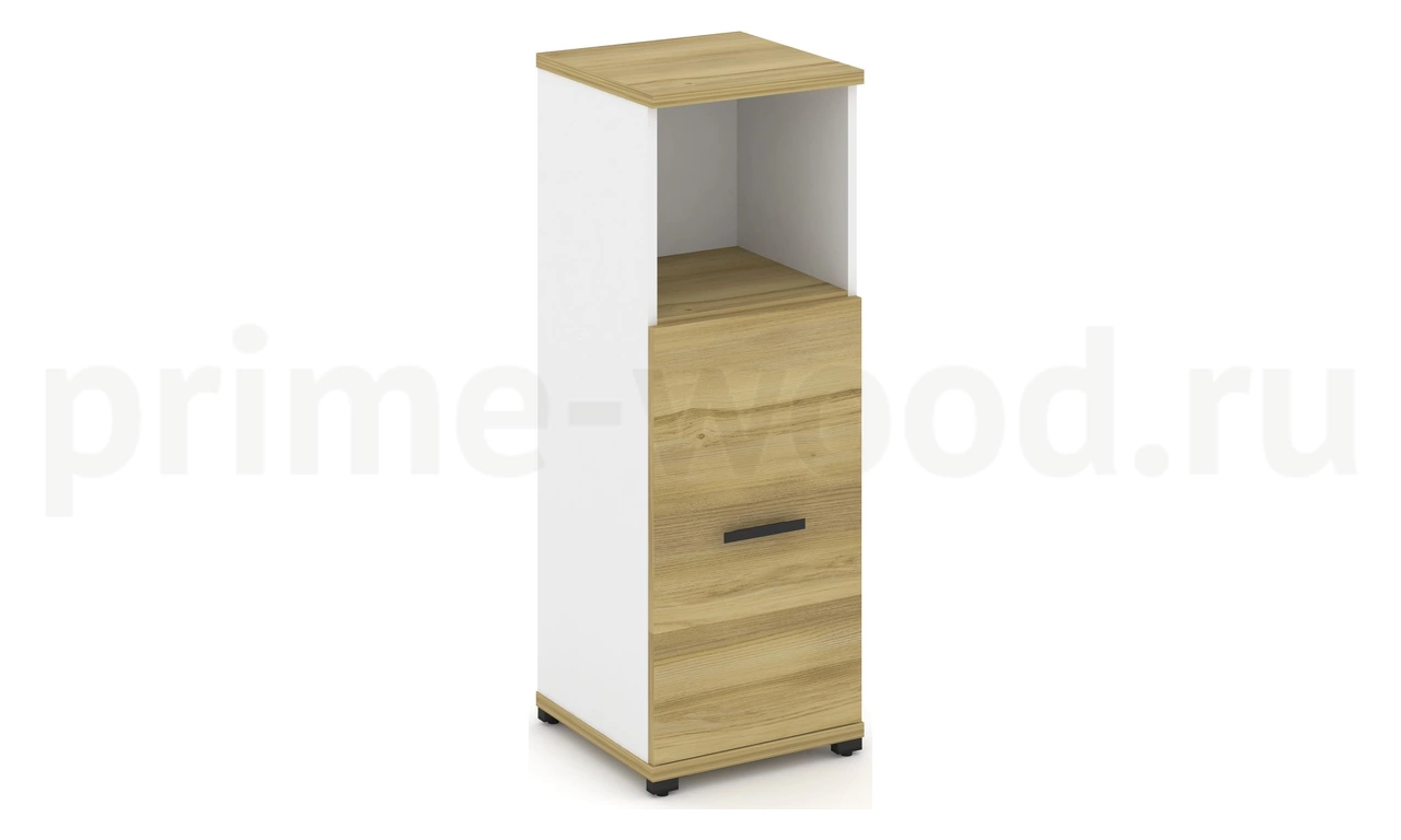 Шкаф одна узкая секция, 3 ниши (Эко) CN.STU.E-313 B/W - фото 1