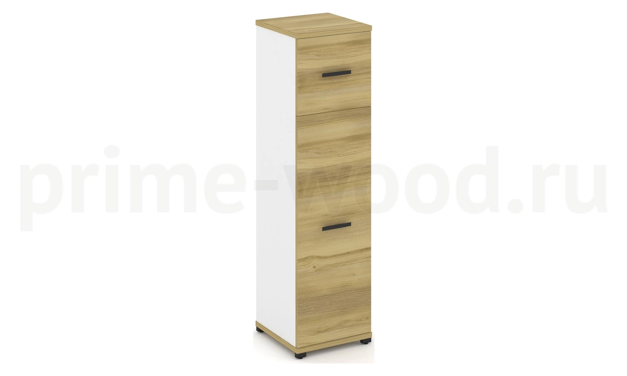 Шкаф одна узкая секция, 4 ниши CN.STU-414 B/W - фото 1