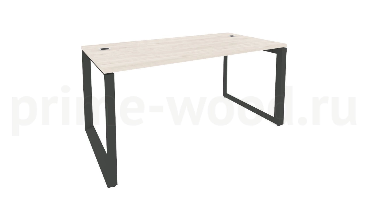 Стол рабочий руководителя на О-образном металлокаркасе ONIX DIRECT 158x80x75 - фото 4