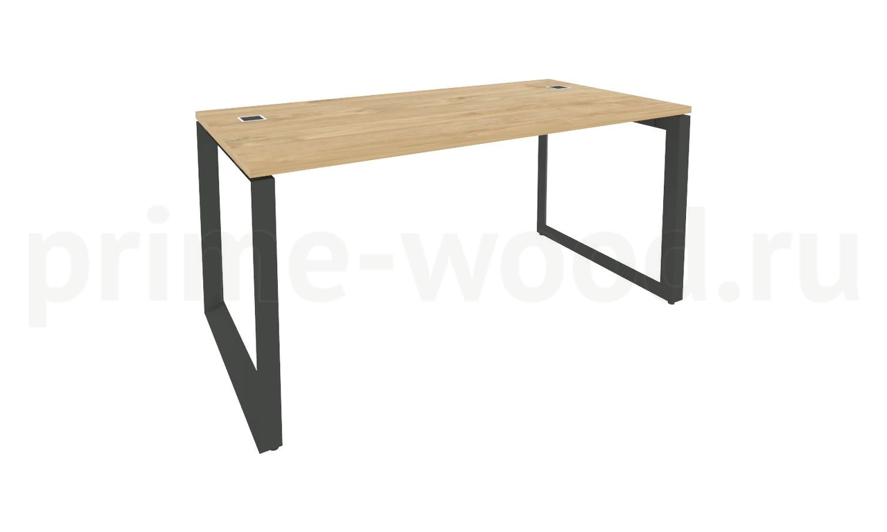 Стол рабочий руководителя на О-образном металлокаркасе ONIX DIRECT 158x80x75 - фото 8