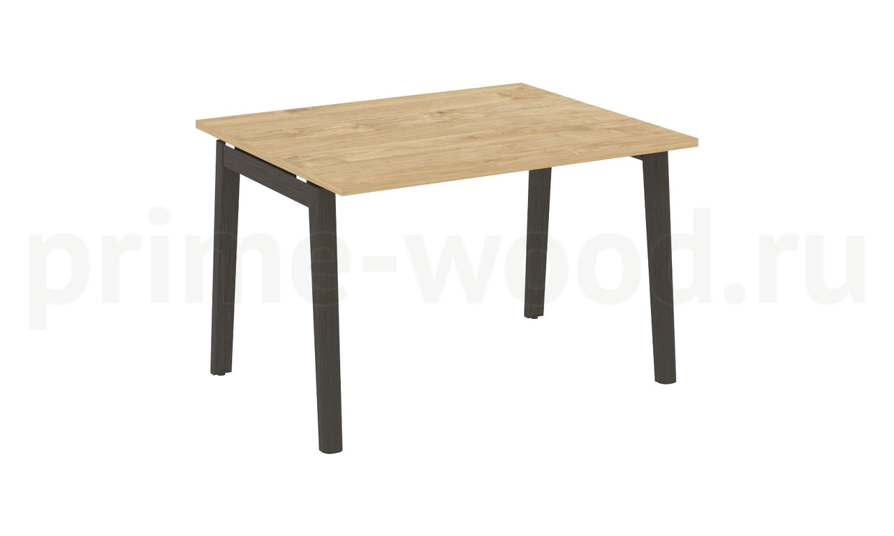 Стол переговорный (1 столешница), опоры - массив дерева ONIX WOOD 118x98x75 - фото 8