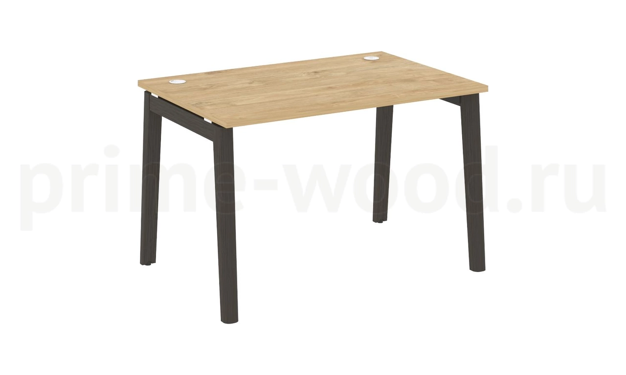 Стол письменный, опоры - массив дерева ONIX WOOD 118x80x75 - фото 8