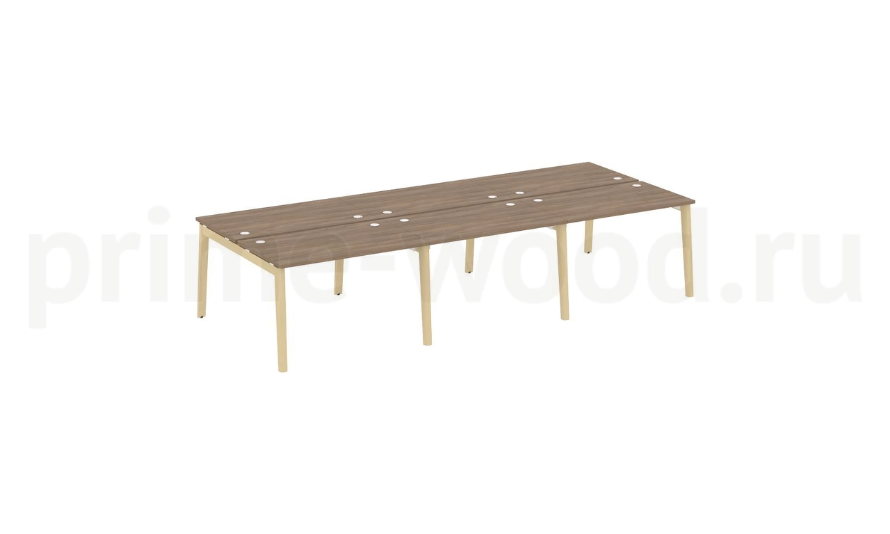 Рабочая станция, опоры - массив дерева ONIX WOOD 354x148x75 - фото 3