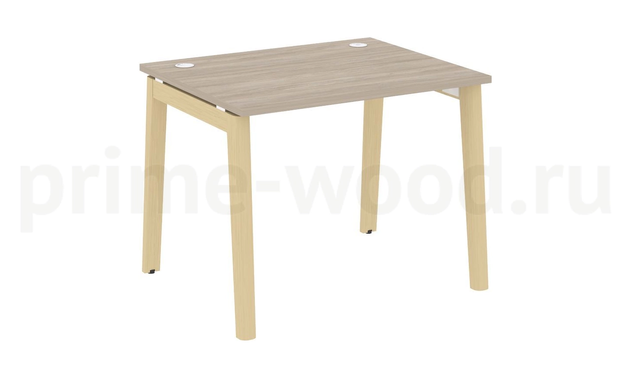 Стол письменный, опоры - массив дерева ONIX WOOD 98x80x75 - фото 1