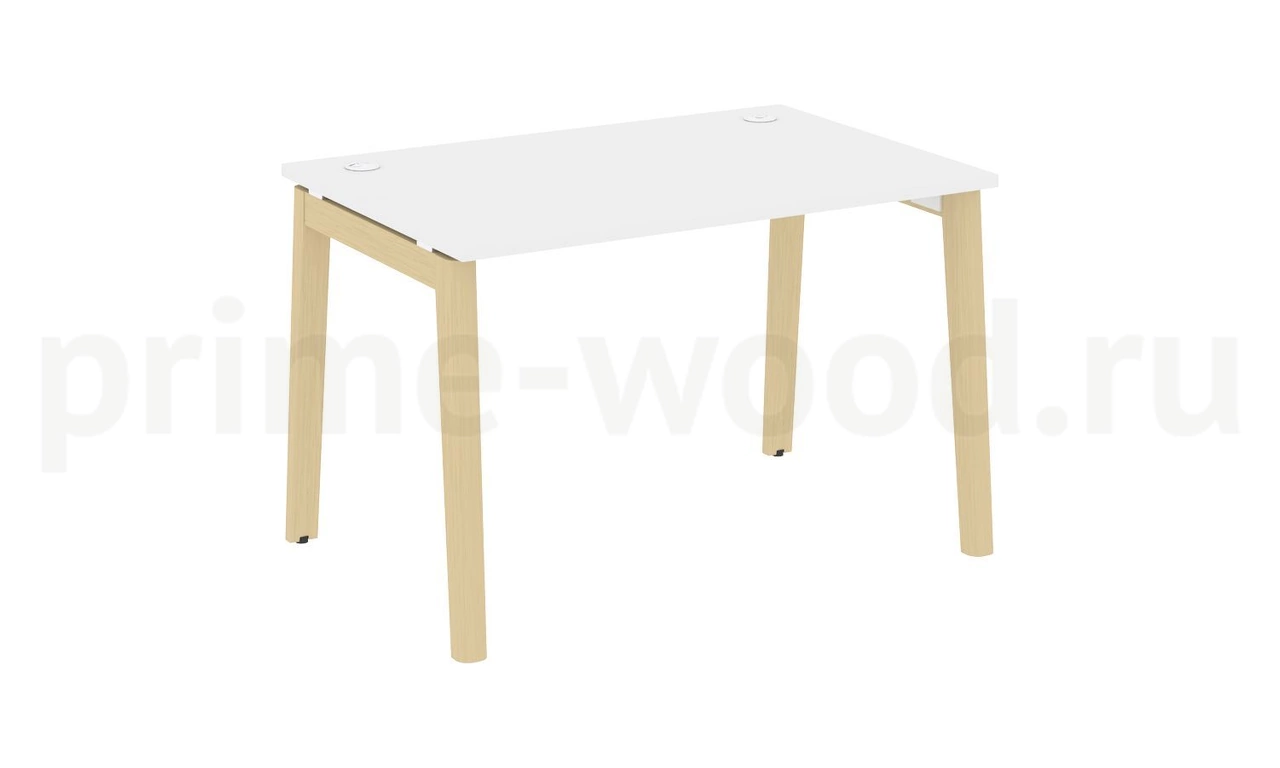 Стол письменный, опоры - массив дерева ONIX WOOD 118x80x75 - фото 7