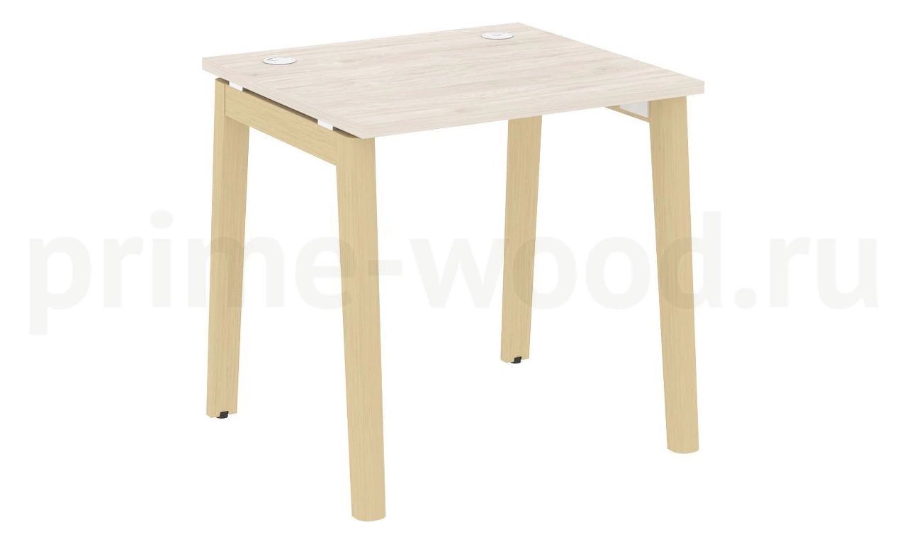 Стол письменный, опоры - массив дерева ONIX WOOD 78x72x75 - фото 5